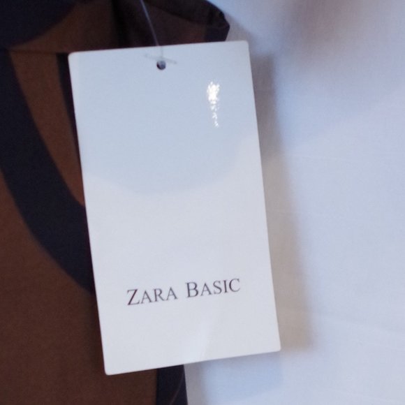 New Zara Basic Silk Dress NWT- Sz S (XS) - Picture 3 of 5